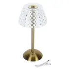 LED Table Lamp 3 Colors Adjustable Multifunctional Touch Control Portable Bedsid