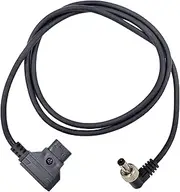 D-Tap to DC 5.5 2.5mm Monitor Power Cable Suitable for Atomos Ninja v Shogun Anton Bauer Power Sony PIX-E7 PIX-E5 7 Touchscreen Hollyland Mars 400s, Compatible with 2.1 5.5mm or 2.5 5.5mm, 40inch