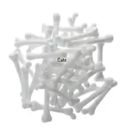 Bag of Mini Glitter Bones 36 Pack Halloween Caveman Skeleton Party Props Crafts