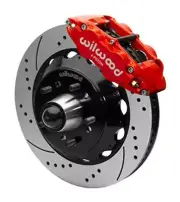Wilwood Narrow Superlight 6R Front Truck Kit 14.00in Red Fits 88-98 GMC Truck C1