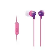 Sony MDR-EX15AP V Wired In-Ear Earphones Xperia Compatible 3.5mm Stereo Mini ...