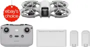 Neo Fly More Combo Mini Drone 4K UHD Camera Self Flying AI Tracking 3 Batteries