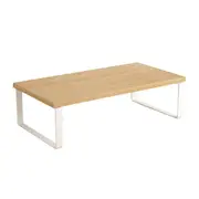 SOGA 50cm Wood Computer Monitor Elevated Stand Desktop Support Station Rack