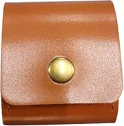 Memory Card Case, Portable Bag, Travel Organiser, PU Leather Mini Case with 3 Card Slots, Secure Card Holder for Game Chips, USB Sticks, Guitar Selection Protection