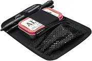 [LOGANZ] Pocket Pouch Organizer - Stickable Briefcase & Backpack Insert Small | Small Briefcase Organizer Panel, Stackable Portable Dump Pouch for Messenger Bags, Outdoor Camping