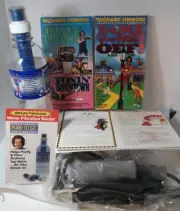 Richard Simmons VHS Tapes Water Bottle Jump Rope NOS MIP Fitness Guru TV Show