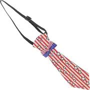 [OATIPHO] Independence Day Tie Decorative Necktie Photo Prop Festive Ties Suit Tie Party Tie Independence Day Supplies Tie for Performance Tie for Party Decor Dress up Accessory Necktie