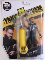 NIB WWE NXT Takeover Kevin Owens Action Figure Toy w/ Topps Collectors Card