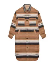 Isabel Marant Étoile Djila Button-Up Coat 0,1 camel