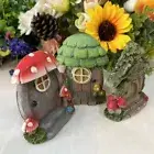 Garden Ornaments Garden Mushroom Flower Figurine Flower Pot Mushroom Figurine