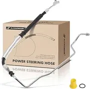 A-Premium Power Steering Hose Pressure Hose Line Assembly Compatible with Acura TL 2005-2006 3.2L, Automatic Transmission, Pump To Rack, Replace# 53713SEP306