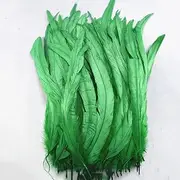 50 Pcs Purple Rooster Tail Feather Rooster Feather Pheasant Feathers for Crafts Pheasant Feathers 25-30CM Grass EN8