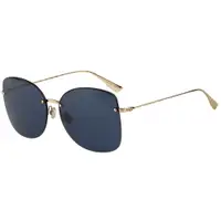 在飛比找PChome24h購物優惠-Dior 太陽眼鏡(金色)STELLAIRE7F-J5G