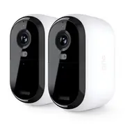 Arlo Essentials Outdoor 2K Security Camera (2nd Gen) [2-Pack]