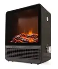 Modern Fireplace Heater Free standing style Two Heat setting LED Flame Effect