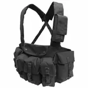 Condor 7 Pocket Chest Rig - Black CR-002