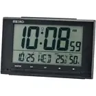 NEW Seiko Kelvin Digital Alarm Clock, Black, 15cm