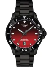 [Tissot] Seastar 1000 40mm T1204103342100 Watch in Black/Red