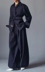 [Adam Lippes] Belted Denim Barn Jacket