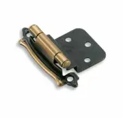 Amerock BP7328-AE Cabinet Hinge Self Closing 3/8" Inset Antique English