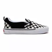 VANS Mens KNU SLIP Checkerboard BLACK / WHITE VN0009QDQXH US M 4-10