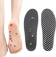 [Generic] Unique Orthopedic Relief Insoles - Magnetic Massage Insoles, Cushion Insoles Shoe Inserts | Shock Absorption Magnetic Shoe Pad, Sole Insoles Acupoints Foot Insoles Work Boot Shoe Pad for Massage