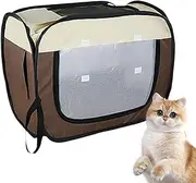 Drying Box for Dogs and Cats, Drying Room for Pets | Car Pet Drying Cage Made of Oxford Fabric - Breathable Car Pet Drying Box, Portable Cat Cage Against Flying Hair with Hair