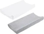 2pcs Cover Playard Mattress Play Mats Seat Boy Basket Changing Pad Lounger Fitted Table Items Playpen Mattress Pad Playmat Diapers Polyester