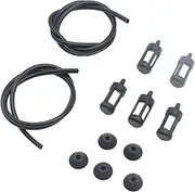 2-Pack Fuel Line 0000 930 2803, 5Pcs Tank Grommet 00009890516 and Fuel Filter ZF-4 - Trimmer Chainsaw Parts Compatible with Stihl Models BG75 BR320 FC75 FS40 FS56 FS80 FS85 HL75 HS80 HT75 KM85