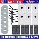 24PC Sweeper Kit Ide Brushes Replacement Filters For Ecovacs DEEBOT X2 / X2 Pro