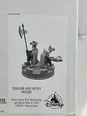Disney Parks Exclusive Robin Hood Trigger And Nutsy Vultures Resin Figure New