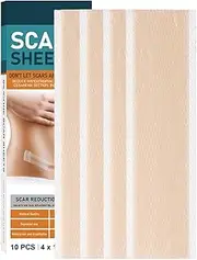 Scar Tape,Invisible Silicone Scar Strips | Cuttable Breathable Scar Removal Patches for Body Care, Old and New Scars Removal