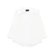 [Simone Rocha] Simone Rocha Sailor-collar Puff-sleeves Shirt 6 UK WHITE