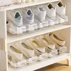 Adjustable Shoe Rack Double-layer Shoe Holder Shoes Tray Saving Space