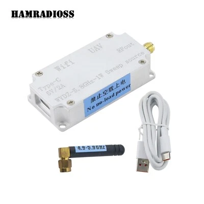 QBD-RF-5.8G Wifi Bluetooth Sweep Signal Generator VCO RF Signal Source Type-C