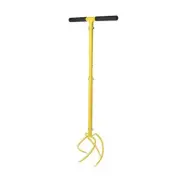 EVEAGE 39 in. H Adjustable Hand Tiller Garden Claw Twist Tiller Hand Cultivator