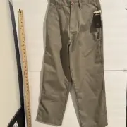Billabong Maintenance Dan series Flat Front Khaki Pants Boys Size 23