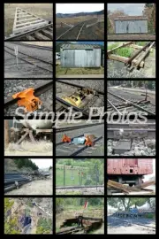 -The No Frills Prototype Photographic CD Guide to Modeling Trackside Details