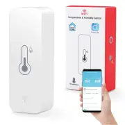 Wifi Humidity Temperature Monitor, Smart Life Thermometer Hygrometer Sensor w...