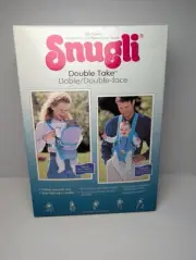 Vintage Snugli Double Take Baby Soft Carrier Infant Model 045 Dots And Stripes