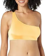 [Seafolly] Women's 80's Flashback Asymmetrical One Shoulder Bikini Top Swimsuit