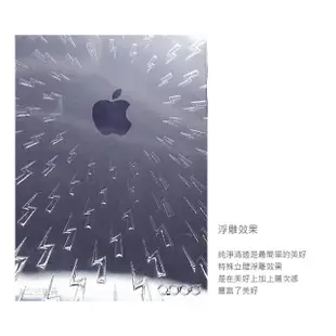 【apbs】iPhone全系列 浮雕感防震雙料手機殼(雷電)
