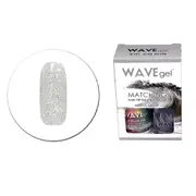 Wave Gel Polish UV LED & Nail Lacquer Enamel Duo 159 W159 Soul Silver 15ml