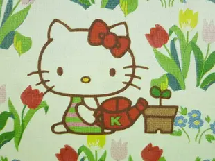 【震撼精品百貨】Hello Kitty 凱蒂貓 卡片-鬱金香白 震撼日式精品百貨