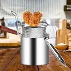 Deep Frying Pot with Lids with Basket Deep Fryers Frying Pot Kitchen Frying Pan