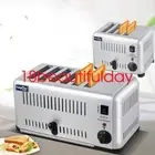 Digital Electric 4 or 6 Slice Toaster Burger Bun Toaster Bread Toaster 1-5 Speed