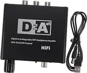 KONTONTY Digital to Analog Audio Adapter Optical to Analog Converter Easy to Use Sound Converter Random Style