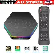 2023 New TV Box Android 12.0 5G WIFI6 6K HD 4GB+64GBGB Smart Media Player BT 5.0