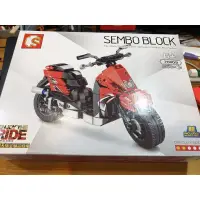 在飛比找蝦皮購物優惠-Sembo block 機車模型