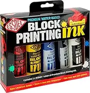 Block Printing Ink PK 5 - Primary Colours Ink Kit